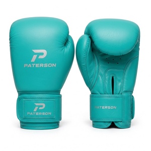 Guantes de Boxeo Personalizados para Hombre, de Cuero Sintético, para Entrenamiento y Sparring, con Soporte Acolchado para Muñeca, Cierre de Gancho y Bucle, Marca Privada, Proveedor Mayorista - Product Image 1