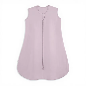 Saco de Dormir Personalizado para Bebé, Algodón Orgánico Ecológico, Color Sólido para Toda Temporada, Saco de Dormir para Recién Nacido, Suave y Transpirable - Product Image 1