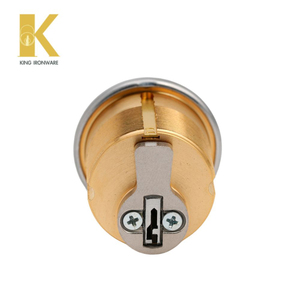 Mortise Cylinder <b>Lock</b> 25mm KW Keyway Satin Chrome Logo OEM Customized For Commercial And Residential - Product Image 2