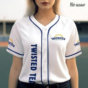 Maillot de baseball rétro unisexe – Chemise boutonnée sur le thème du capitaine pour hommes et femmes - Product Image 4
