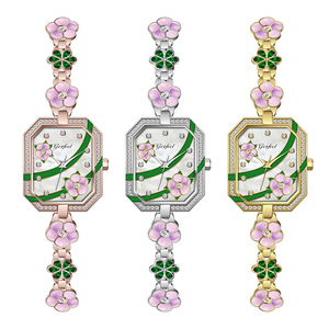 Reloj de pulsera esmaltado de lujo para mujer, con logotipo personalizado Z563, de la marca Luxury Fashion Business, para mujeres. - Product Image 6