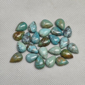 Turquesa Natural Octogonal Cabujón 10x14mm Piedra Preciosa Suelta con Base Plana para Joyería Suministro al por Mayor Brandon Jewel Infotech - Product Image 2
