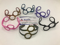 Bracelet en acier inoxydable de haute qualité avec cisailles pour coiffeur, bracelet à breloques unisexe avec revêtement bicolore pour cadeau, vente en gros