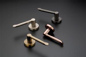 Manija de Puerta de Acero Inoxidable Sólido, Estilo Moderno, Cilindro de Alta Calidad para el Hogar, al Mejor Precio al por Mayor - Product Image 4