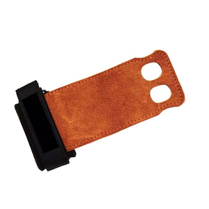 Poignées de gymnastique en cuir de vachette sur mesure, antidérapantes, durables, idéales pour la musculation et l'entraînement. - Product Image 3