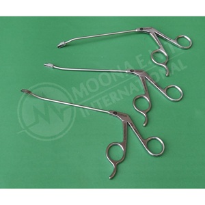 Ensemble de forceps manuels pour arthroscopie du genou 3,5 mm, 3 pièces, droites, courbes gauche et droites, instruments chirurgicaux - Product Image 2