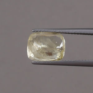 Saphir Jaune Naturel Non Monté 11x9mm Coupe Coussin 5.47 Carats Certifié IGI Changement de Couleur Huilé/Ciré Bonne Qualité Fait Main - Product Image 3