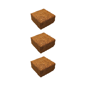 Bloc de cocopeat de qualité supérieure pour le conditionnement du sol, créant un habitat idéal pour les reptiles, polyvalent et adapté à tous les types de plantes. - Product Image 1