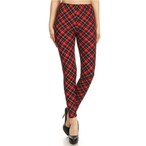 Leggings de yoga d'été pour femmes 100% coton sans couture taille haute respirants antibactériens à carreaux haute performance confort durabilité - Product Image 4