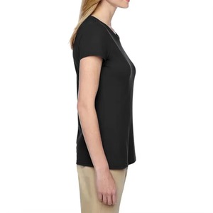 Camisetas para mujer con MOQ bajo, tela suave, ideales para uso en exteriores en verano, camisetas para mujer con talla personalizada. - Product Image 6