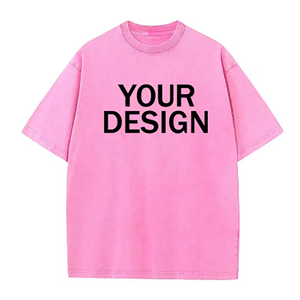 Camiseta Unisex de Algodón Lavado, Transpirable, con Logotipo Frontal Vintage, Corte Regular, Manga Corta, Estilo Urbano, Informal para Hombre - Product Image 3