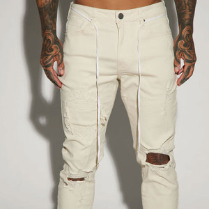 New Arrival Custom Breathable <b>Material</b> Made Men <b>Denim</b> Pants / Light Weight Custom Private Label Men <b>Denim</b> Pants - Product Image 2