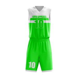 100% Polyester Custom Basketball Uniforms Quick Dry High Quality Unisex Summer Design Breathable Plus Size Adults Team Suits - Product Image 6