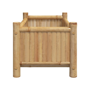 Jardinières en bambou à prix de gros, grandes jardinières d'extérieur pour la décoration de patio et de jardin, fabriquées au Vietnam - Product Image 2