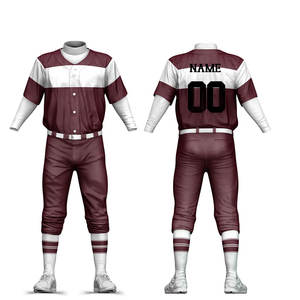 Ropa Deportiva de Béisbol de Alta Calidad en Color Sólido, Jersey y Uniformes Juveniles al Mejor Precio, Hechos en Pakistán, en Oferta - Product Image 3
