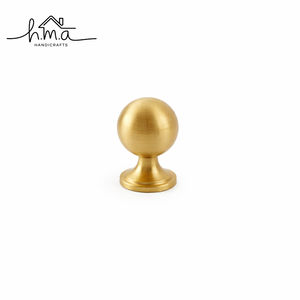 Single Hole Brass Furniture Handle with <b>Silver</b> Ball for Wardrobe Cabinet Kitchen <b>Drawers</b> - Product Image 4