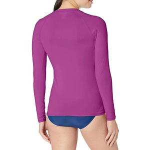 4-Way Stretch Women <b>Long</b> <b>Sleeve</b> <b>Base</b> <b>Layer</b> Moisture Wicking Gym Compression Shirt Custom Label Rash Guard - Product Image 6
