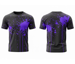 Full Sublimation T-Shirt with Fade Resistant Printing | <b>Men</b> Women Youth Sizes | Lightweight Quick Dry Training Sportswear - Product Image 3