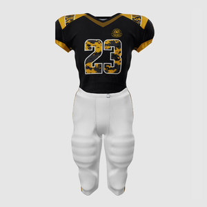 Diseña Tu Propio Uniforme de Fútbol Americano Personalizado con Tela Transpirable 100% Poliéster, Ligero y Duradero, Unisex para Adultos - Product Image 1
