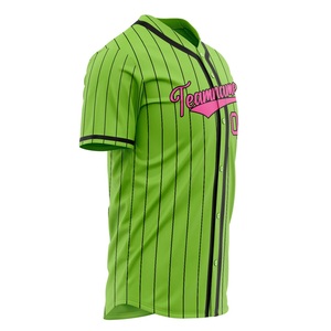 Factory Price Baseball Uniform Full Button Jersey Custom Sublimation Team Apparel Private Label Fast Production Worldwide - Product Image 2