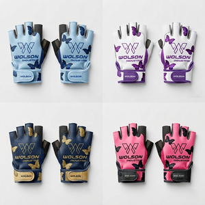 Guantes de Entrenamiento CrossFit Premium de la Marca Wilson Industry, Soporte para Muñeca, Material de Neopreno Transpirable, Cierre con Cordones, para Fitness con Pesas - Product Image 6