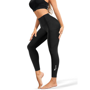 Pantalons de yoga pour femmes, grande taille, taille haute, leggings de fitness pour femmes avec poche - Product Image 2