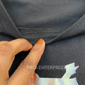 T-shirts promotionnels unisexe à col rond en jersey 100% coton, coupe oversize, anti-plis, séchage rapide, respirants, pour entreprises - Product Image 2