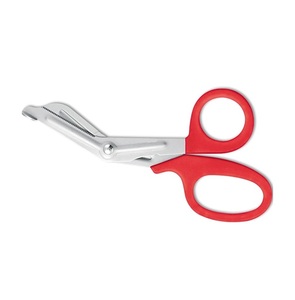 Ciseaux à pansements OEM LR4-123-766 de couleur rouge, 19 cm, en acier inoxydable, instrument de classe I, manche en plastique, instruments chirurgicaux - Product Image 4
