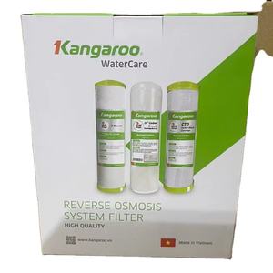 Vietnam RO OEM purificateur d'eau-Système d'osmose inverse autonettoyant électrique avec support et manomètre - Product Image 3