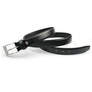 Cinturón Casual Ajustable Hecho a Mano de Cuero de Grano Completo con Hebilla de Acero, Duradero, Impermeable, de 3.5 cm de Ancho, de Alta Calidad y Cómodo para Hombre - Product Image 1
