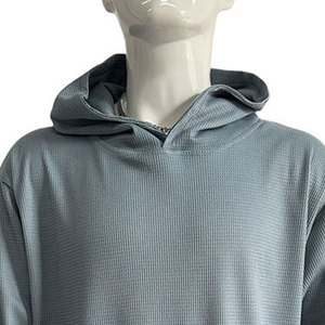 Sweat-shirts à capuche en tissu gaufré, matière douce, style décontracté, coupe confortable, utilisation quotidienne facile, sweats à capuche en tissu gaufré - Product Image 4