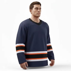 Nueva Camiseta de Hockey de Malla de Poliéster Profesional Personalizada (OEM) 2026 para Hombre, Uniforme de Hockey Hecho a Medida para Hombre - Product Image 6