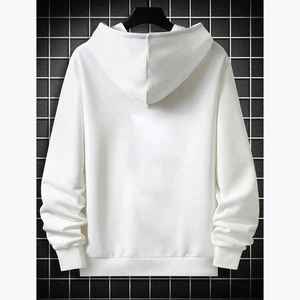 Custom Printed Embroidered 100% Cotton Winter Men's <b>Hoodie</b>-Oversize Casual Fashion Coat for Couples - Product Image 3