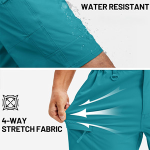 Short de randonnée personnalisé 2026 pour homme, respirant, séchage rapide, très confortable, taille élastique, 100 % polyester - Product Image 5
