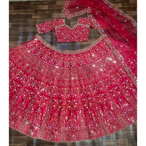 Designer Multi-Thread Work Lehenga Choli Beautiful Party Wear for Weddings - Product Image 5