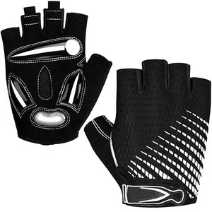 Gants de cyclisme demi-doigts haut de gamme pour l'extérieur, respirants, légers, confortables, OEM en gros - Product Image 6