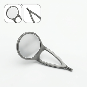 Miroir buccal dentaire double face noir, instrument chirurgical manuel de classe I - Product Image 5