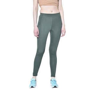 Leggings de maternité taille haute avec soutien de grossesse, panneau abdominal doux, tissu extensible sans couture, pour yoga et détente - Product Image 1