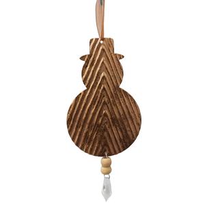 Ornamento colgante de Ángel de hierro, decoración navideña de tamaño pequeño, acabado recubierto de polvo de melocotón mate - Product Image 6