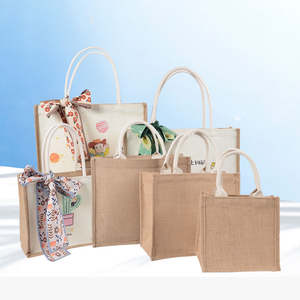 Sacs de courses en jute abordables en gros pour les chaînes de supermarchés - Product Image 6