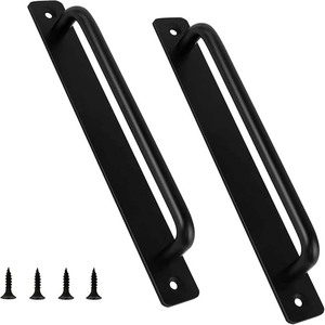 Poignées de porte à tirer et à pousser, 2 pièces, en alliage d'aluminium robuste, barre de maintien de sécurité pour salle de bain, douche, toilettes, armoire - Product Image 1