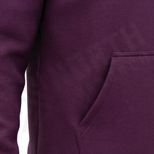 Sweat-shirt à capuche pour homme en coton mélangé, style basique, chaud et respirant, personnalisable avec étiquette privée, streetwear - Product Image 5