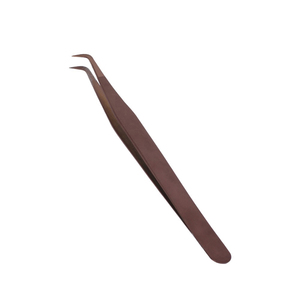 Pinzas Rectas de Acero Inoxidable para Extensión de Pestañas con Agarre Preciso y Punta Suave - Herramientas de Maquillaje - Product Image 4
