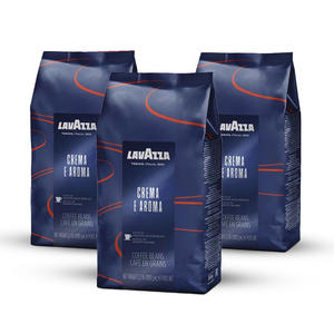 Grains de café italiens de qualité supérieure Lavazza Crema e Aroma 1 kg, conçus pour l'élaboration d'espresso, de cappuccino et de latte - Product Image 5