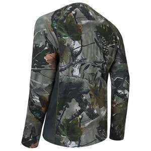 T-shirt unisexe personnalisé à sublimation camouflage Bottomland, respirant, manches longues, écologique, 100% coton, pour la chasse, été - Product Image 2