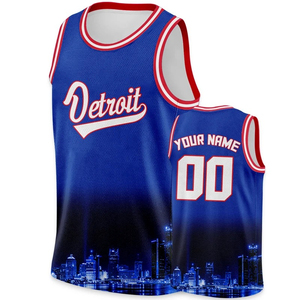 Maillot de basket-ball unisexe respirant 100 % coton, dernière collection, haute qualité, design unique imprimé, fabriqué au Pakistan – Vente chaude - Product Image 6