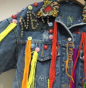 Novedad de Invierno al por Mayor para Boutiques: Abrigo Vaquero Grueso de Alta Calidad, Ecológico, Casual y Elegante, con Borlas y Abotonadura Sencilla, de Estilo Moderno - Product Image 6