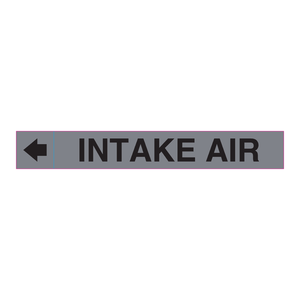 Étiquette autocollante Brady pour conduit d'admission d'air, durable pour les conduits CVC - Product Image 3