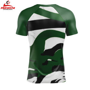 เสื้อรัดกล้ามเนื้อสำหรับต่อสู้แบบไม่ใช้ยีนส์ (NoGi) สำหรับบราซิลเลียนยิวยิตสู (BJJ) ศิลปะการต่อสู้แบบผสมผสาน (MMA) ชุดสำหรับผู้ชาย ยิวยิตสู เสื้อรัดกล้ามเนื้อแขนสั้นแบบสั่งทำพิเศษ เสื้อรัดกล้ามเนื้อสำหรับบราซิลเลียนยิวยิตสู ชุดสำหรับศิลปะการต่อสู้ - Product Image 4