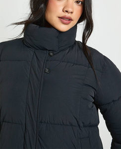 เสื้อโค้ทกันหนาวแบบยาวสั่งทำพิเศษ OEM  บุขนฟูนุ่ม  น้ำหนักมาก  ผ้าฟลีซโพลาร์  กระเป๋าด้านนอกนุ่ม  คอตั้ง  แบบเย็บติดกัน - Product Image 2